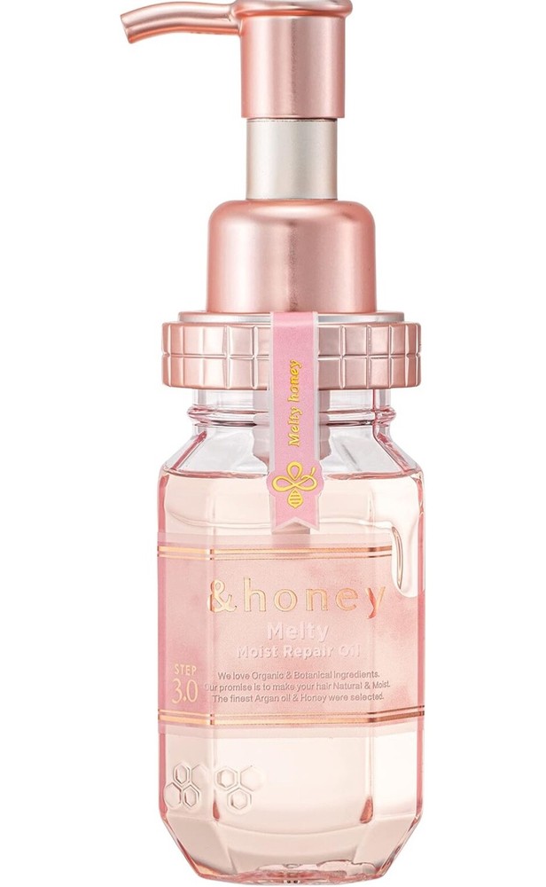 &Honey Melty Moisture Repair Hair Oil 3.0 100ml Rose Honey Scent Japanese