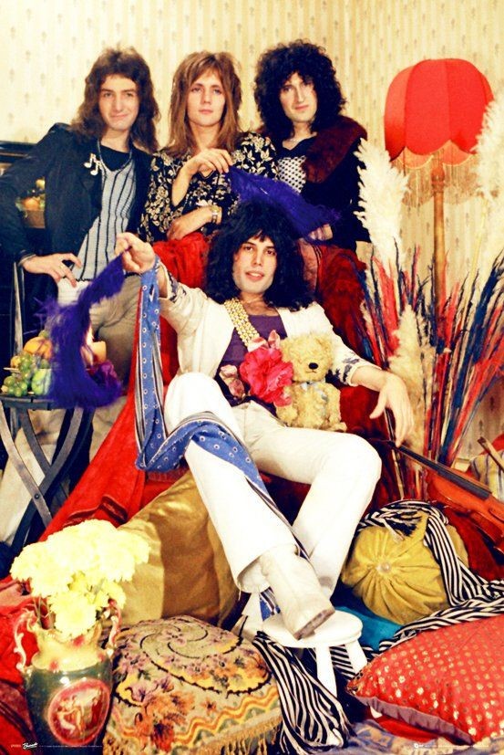 Poster Studio B - Queen Band Classic Music Group 24x36