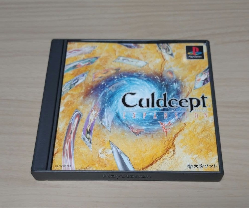 Culdcept Expansion Sony PlayStation PS1 JP ver Used Tested Jp ver with Case