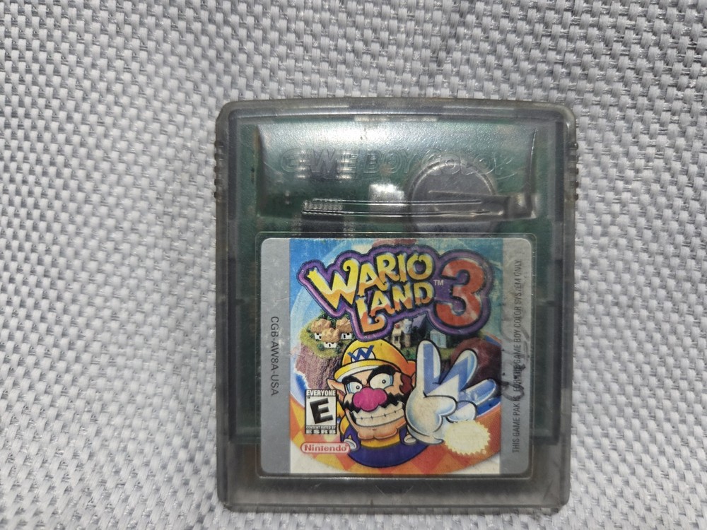 Wario Land 3 (Nintendo Game Boy Color, 2000) Cartridge Only Tested And Working