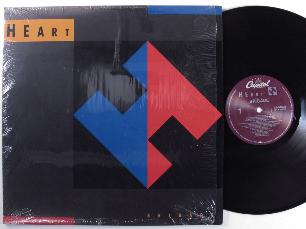 HEART Brigade CAPITOL LP VG++ SHRINK f