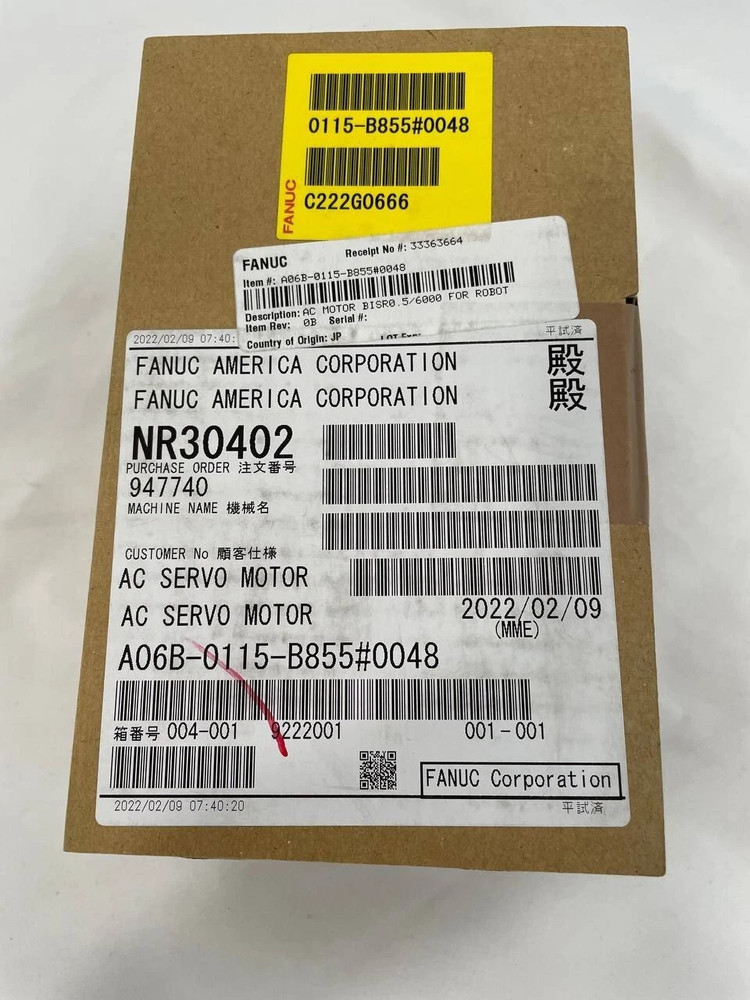 1PC New FANUC A06B-0116-B855#0048 servo motor