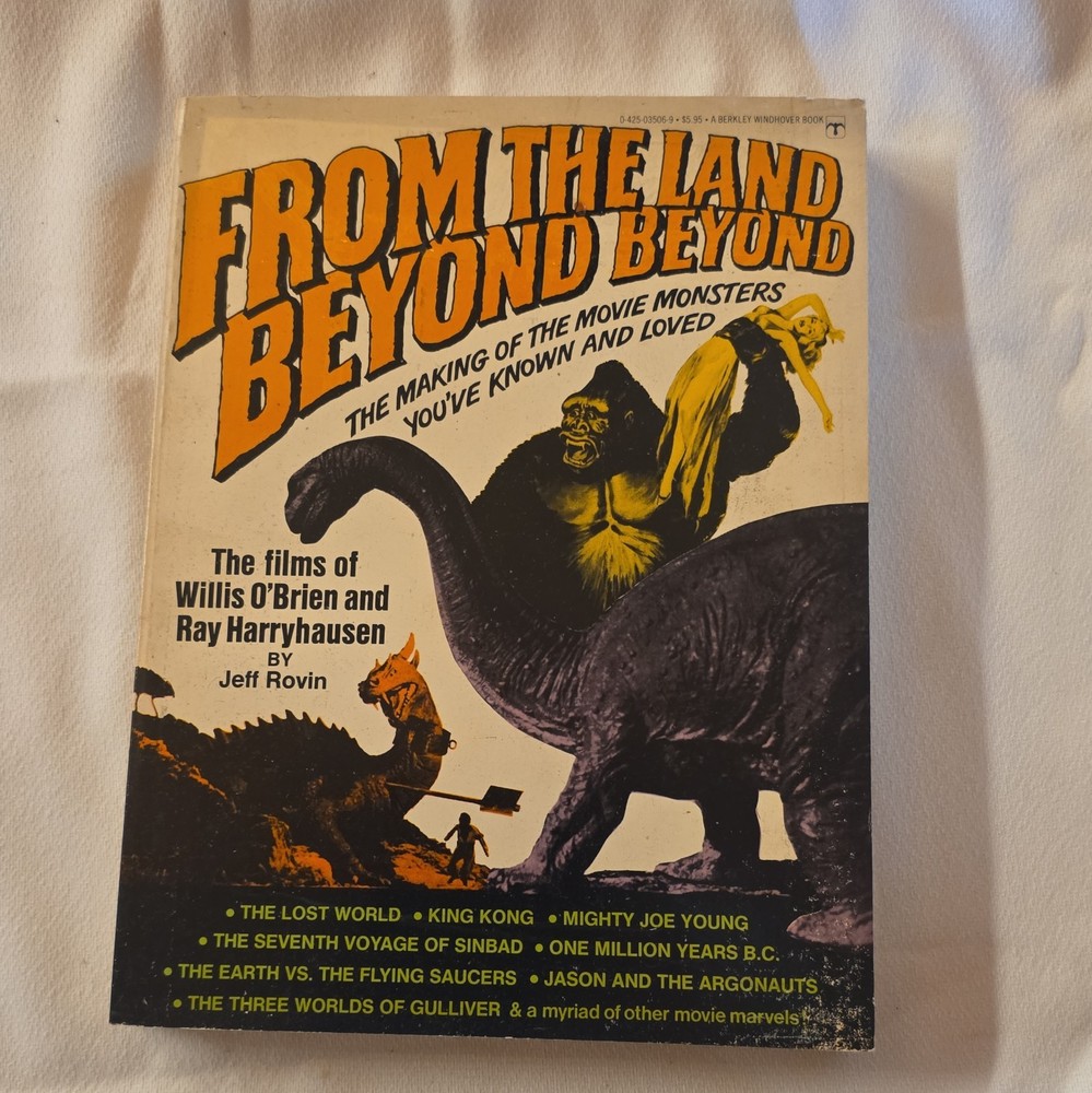 Jeff Rovin From the Land Beyond Beyond PB Illustrated Berkley Windhover 1977