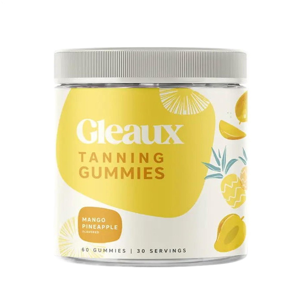 Gleaux Tanning Gummies for Women and Men - Oral Self Tan Supplements Without The