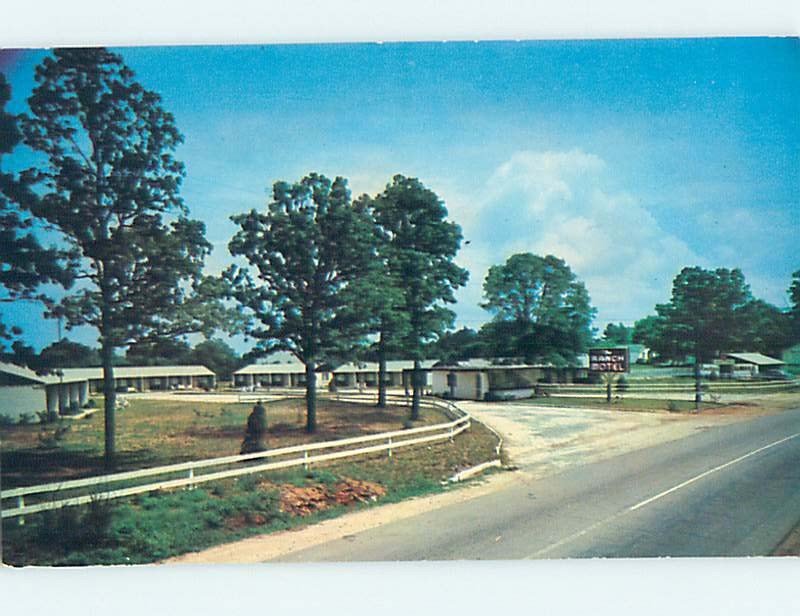 Unused Pre-1980 MOTEL SCENE Atlanta Georgia GA HJ8394