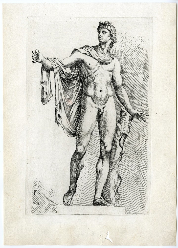 STATUE-APOLLO-PYTHON-MYTHOLOGY-DEITY-GOD-ROME-30-Francois PERRIER-1638