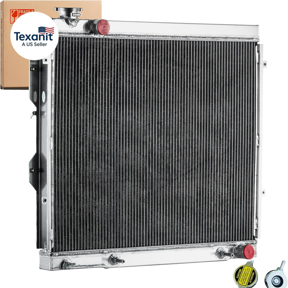 4.7L Aluminum Radiator Compatible with 2001-2007 Toyota Sequoia 2004-2006 Tundra