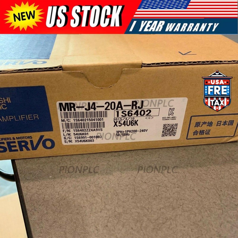 Mitsubishi MR-J4-20A-RJ AC Servo Drive MRJ420ARJ FAST Shipping NEW