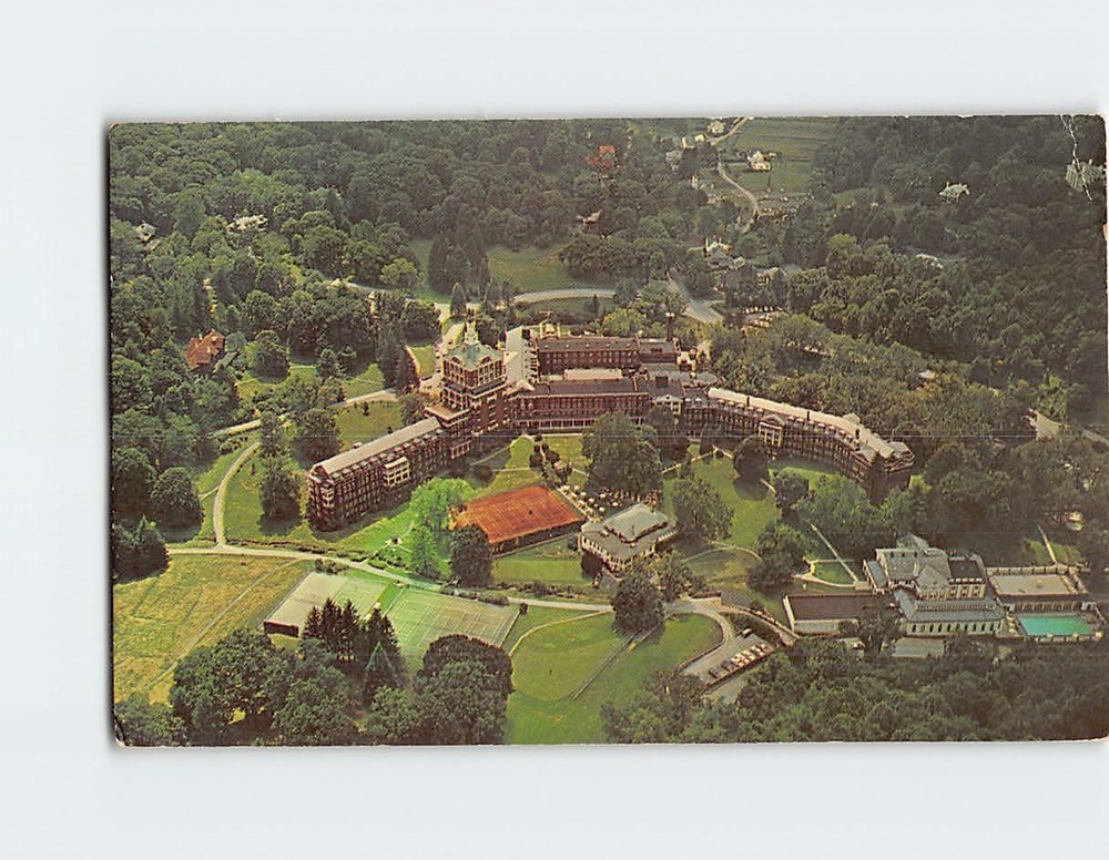 Postcard Aerial View The Homestead Hot Springs Virginia USA
