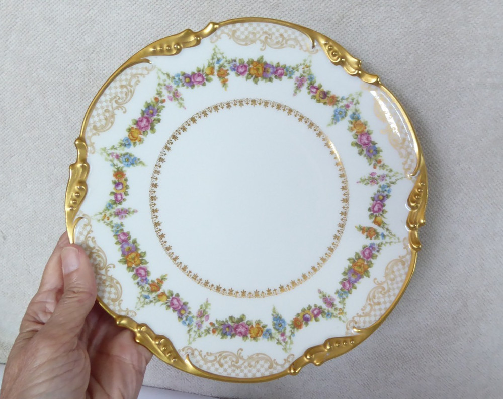 JPL Pouyat Limoges Plate 8.5