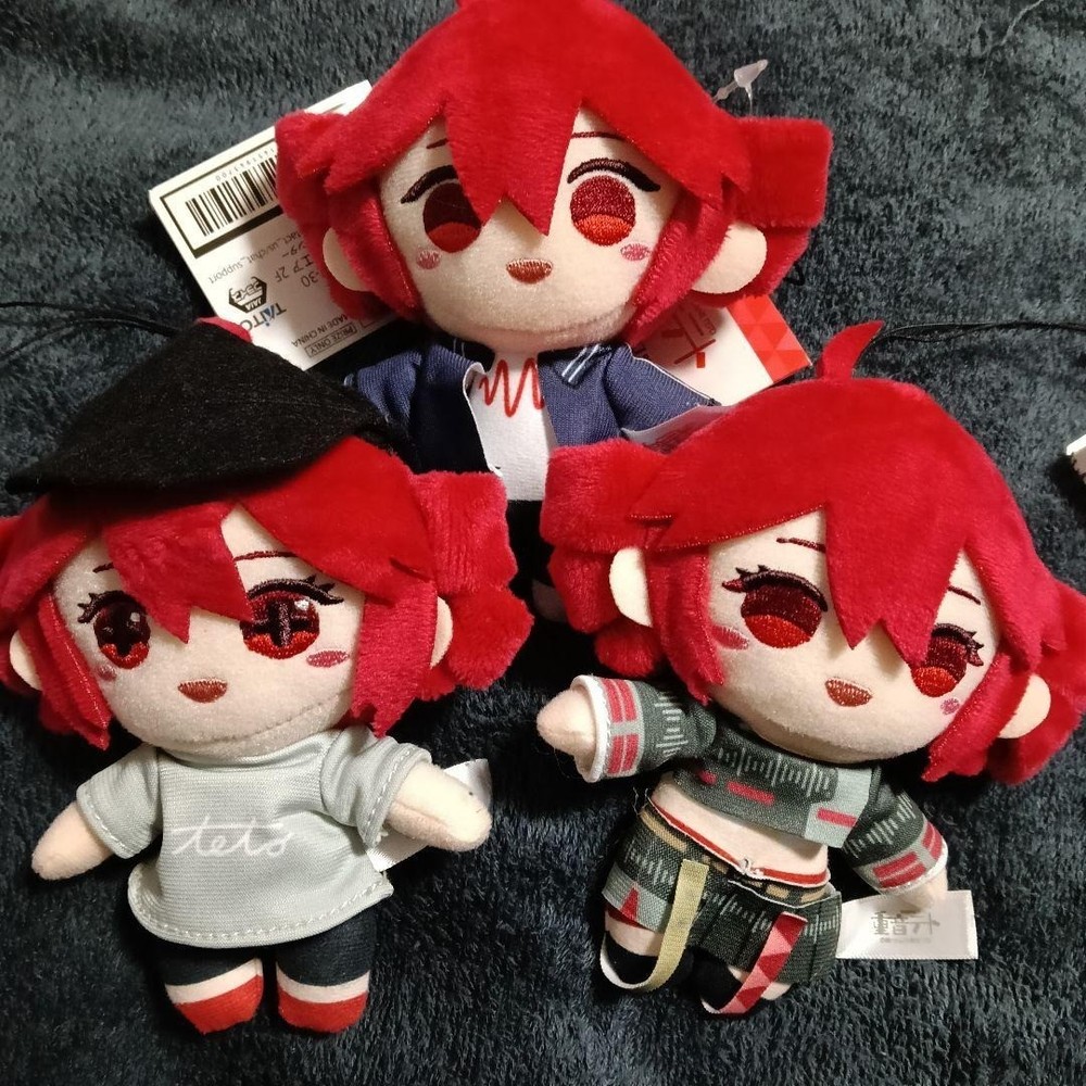 Kasane Teto Mascot Plush Doll Vol.2 Set of 3 Types Taito Japan 2025 New