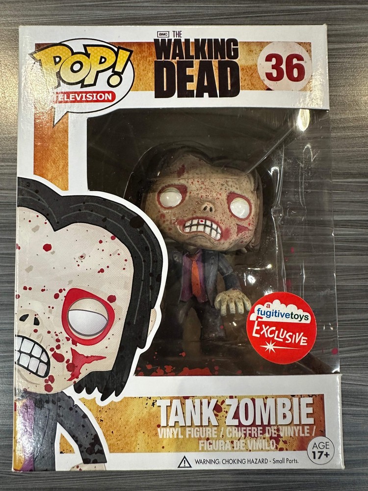 Funko POP! Television: The Walking Dead - Tank Zombie [Bloody] (Fugitive Toys)(D
