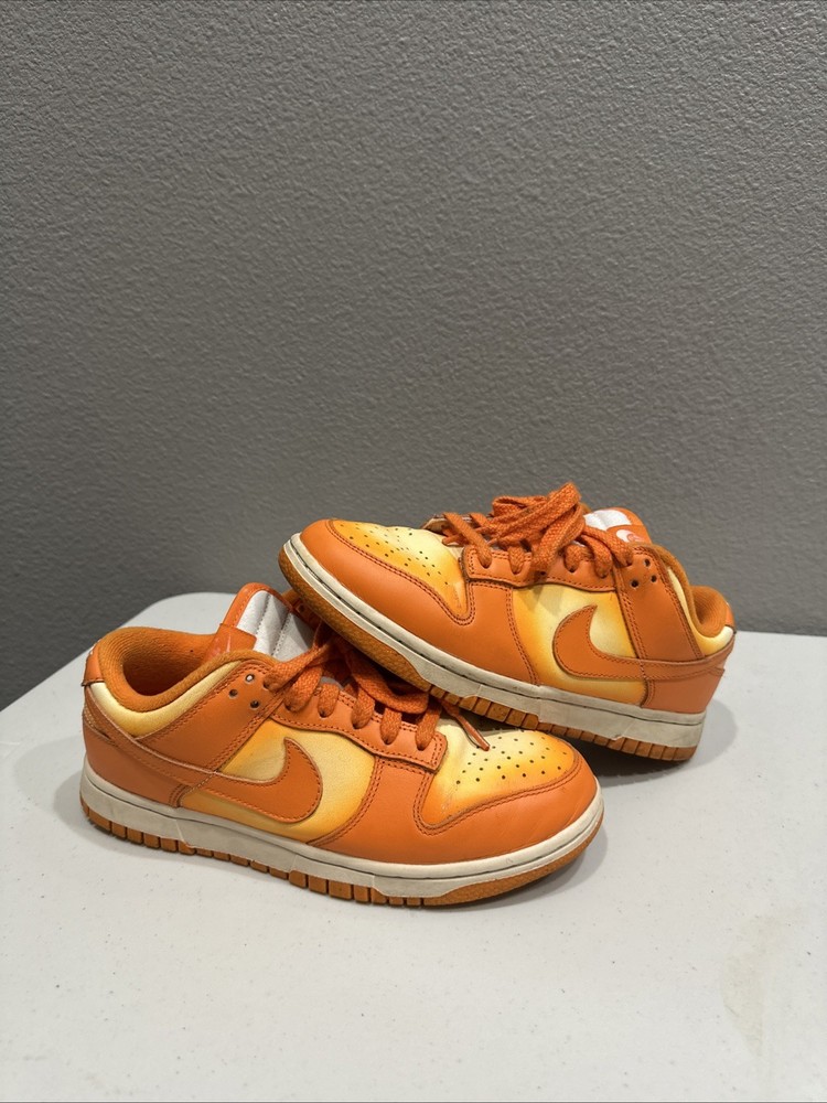 Nike Dunk Low Magma Orange Women's Sneakers Size 6.5