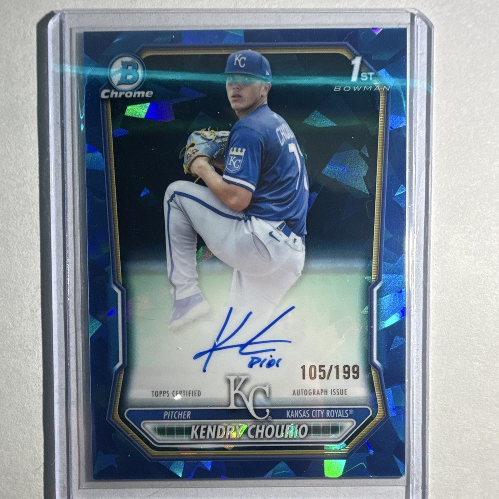 Topps 2026 Bowman Sapphire Kendry Chourio Royals 1st Bowman Auto /199 BSPA-KC