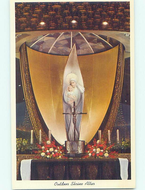 Unused Pre-1980 CHURCH SCENE Belleville Illinois IL m/09 A7313