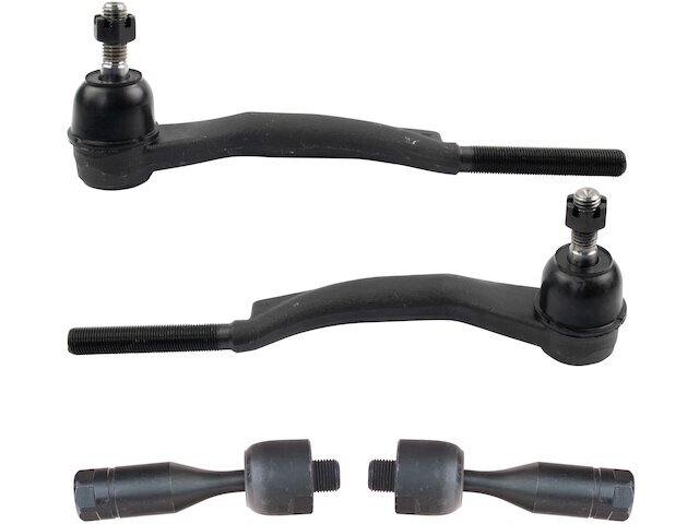 Front TRQ 4 Piece Tie Rod Set Tie Rod End Set fits Saab 97X 2005-2009 16NVDD