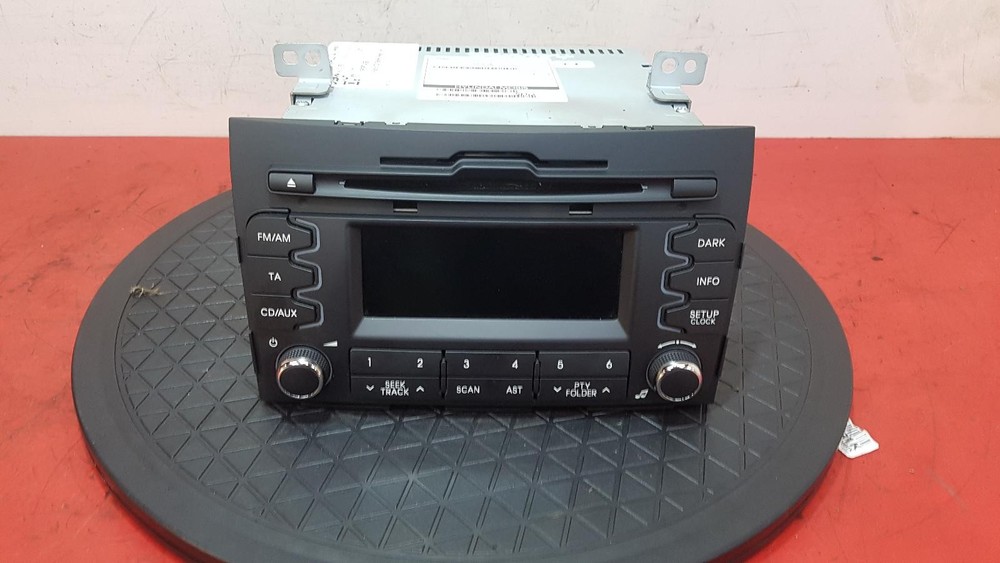 KIA SPORTAGE RADIO STEREO HEAD UNIT CD 2011