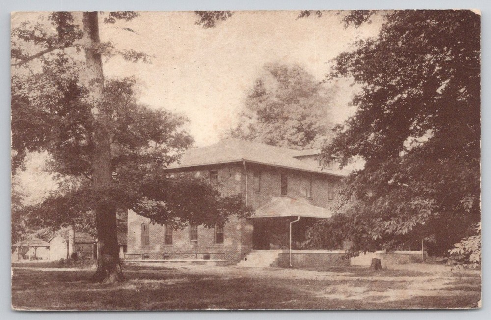 Vintage 1923 Turkey Run Inn State Park Indiana Postcard Parke County RPPC