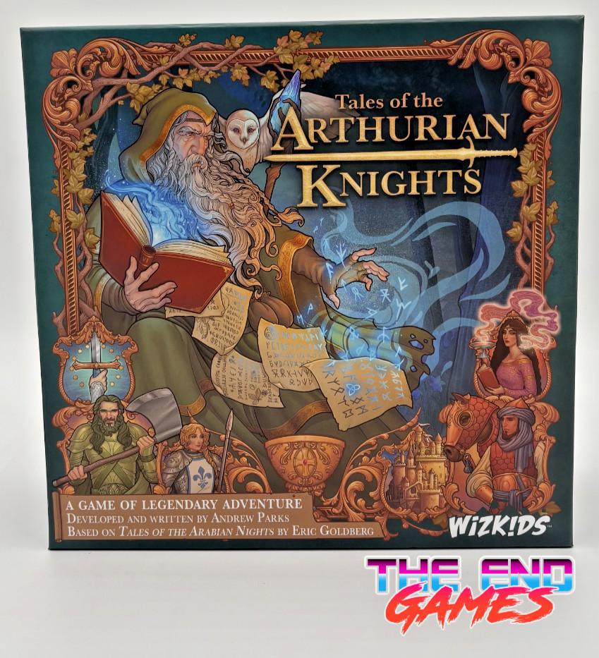 Wizkids: Tales of the Arthurian Knights Board Game New/Sealed HOT SALE!