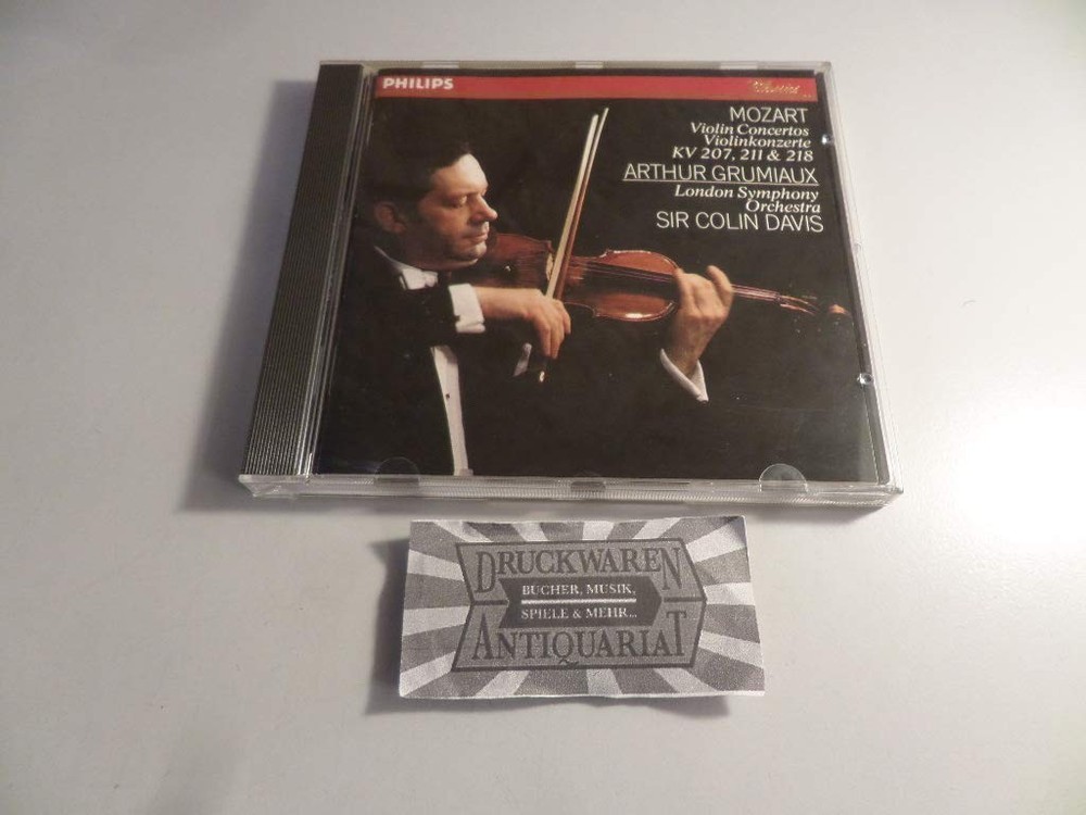 Arthur Grumiaux; Mozart [Composer], Mozart: Violin Concertos / Violin , audioCD