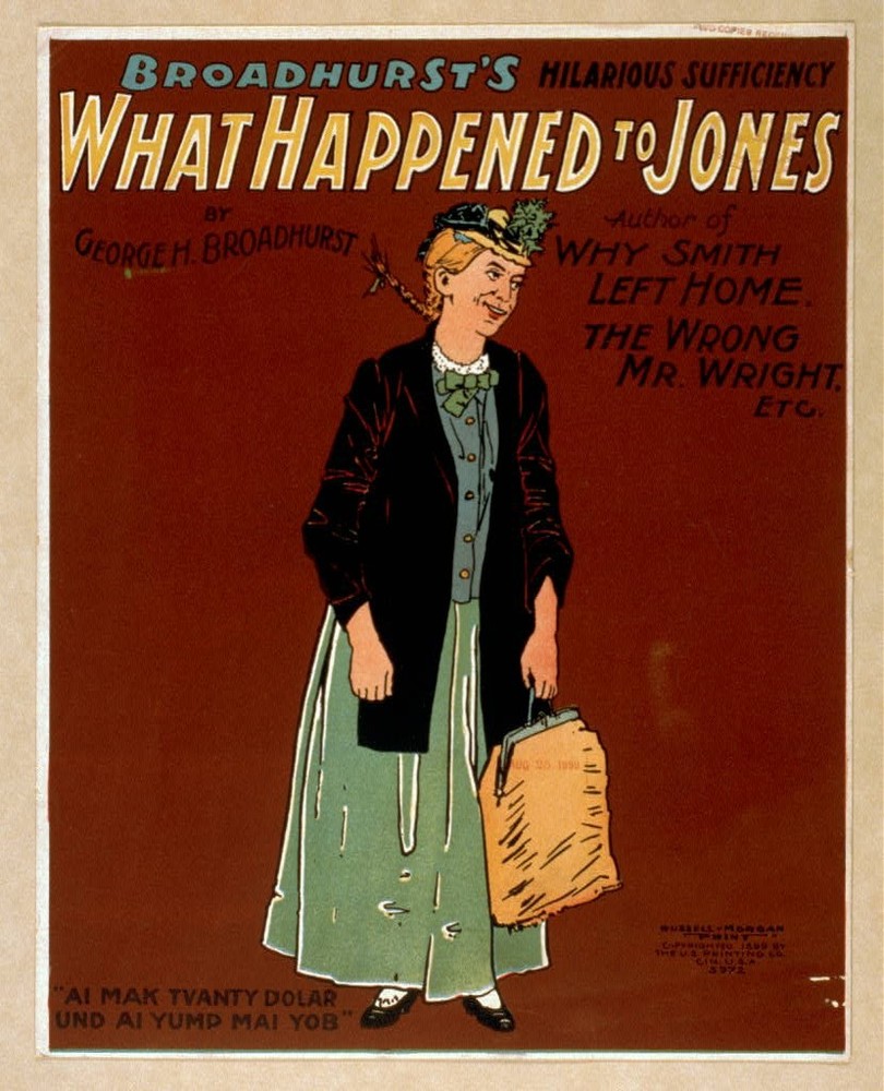 What happened to Jones Broadhurst's hilarious sufficiency : by George H.
