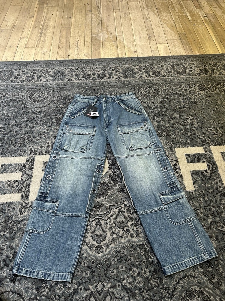 Size 30 - Supreme X Yohji Yamamoto Denim Utility Pant - Blue