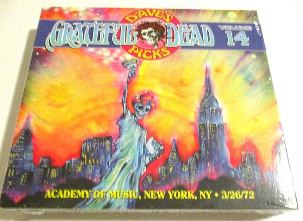 SEALED- Grateful Dead Dave's Picks 14  Academy Of Music 1972 NYC w/Bonus Disc-image