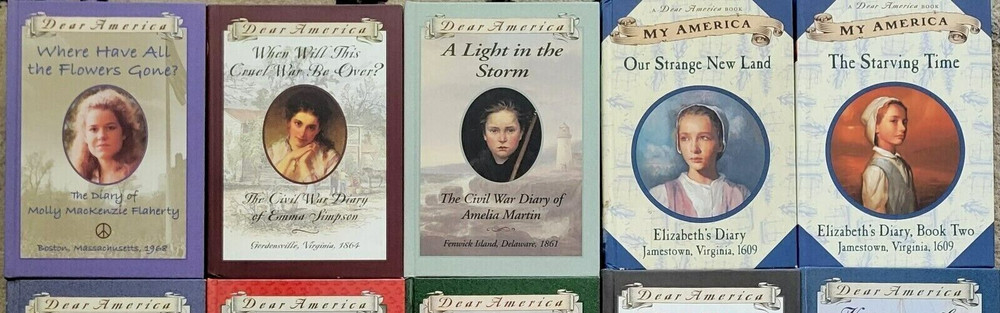 Lot Of 5 Dear America My America Hardcover Books Scholastic