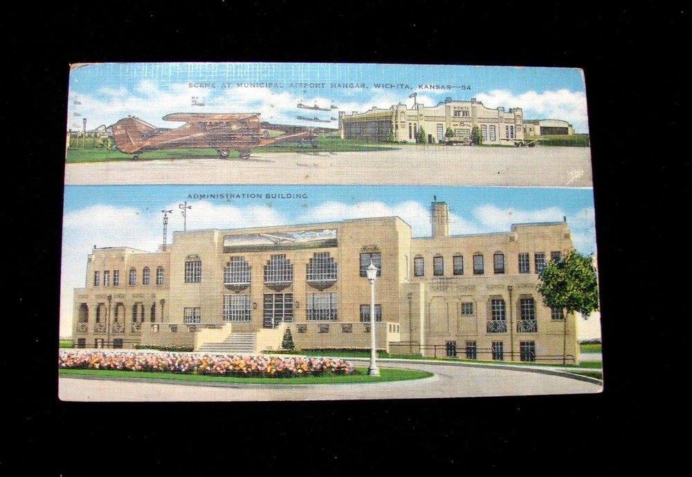 Vintage 1947 Linen Postcard 