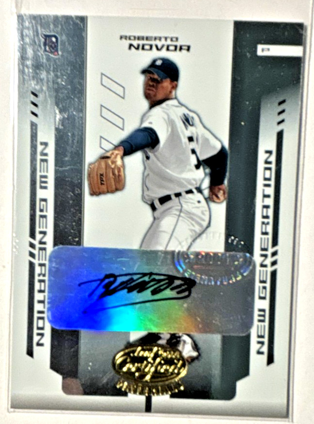 2004 Leaf Certified Materials - New Generation Roberto Novoa #267 /500 (AU, RC)
