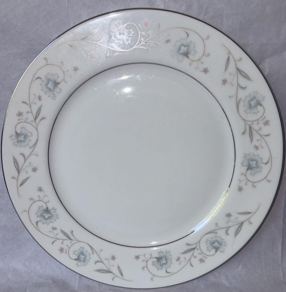 Set Of 6 Vintage English Garden Fine China #1221 Japan 10” Dinner Plate