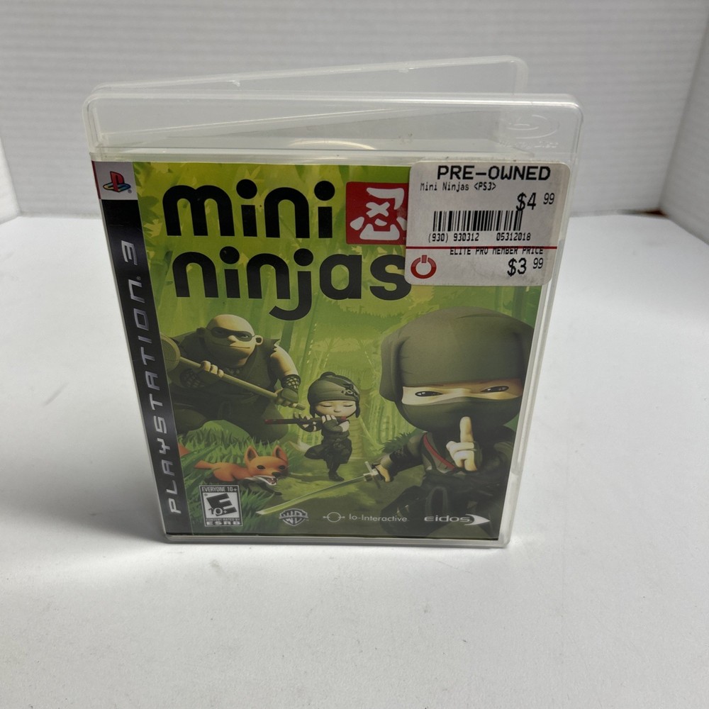 Mini Ninjas (Sony PlayStation 3, 2009) PS3 Complete. Tested And Working