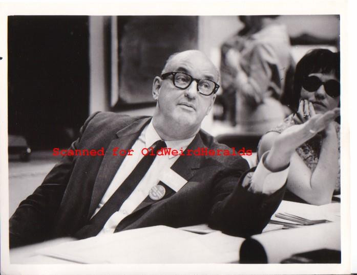 Richard Scammon NBC Elections Consultant 1968 GOP Convention Photo #13