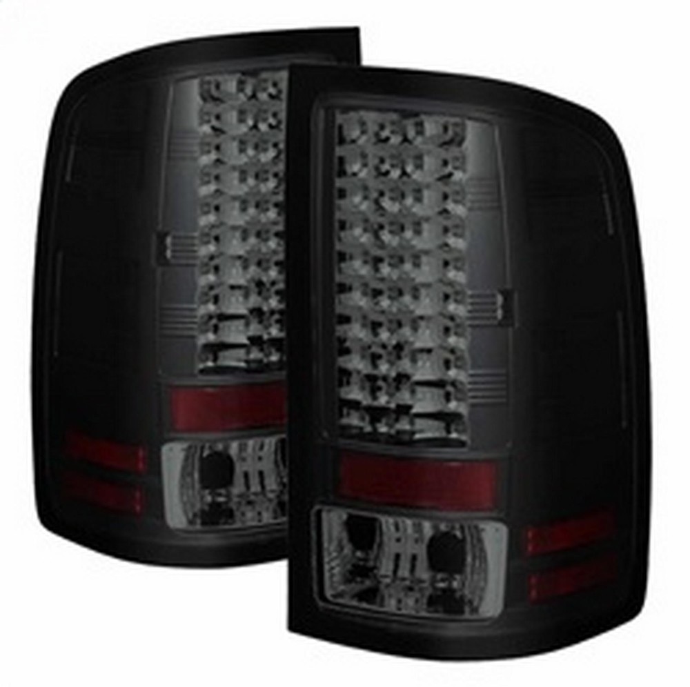 Black Smoke Spyder LED Tail Light Set