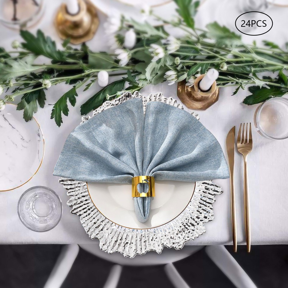 24pcs Plates Decor 13