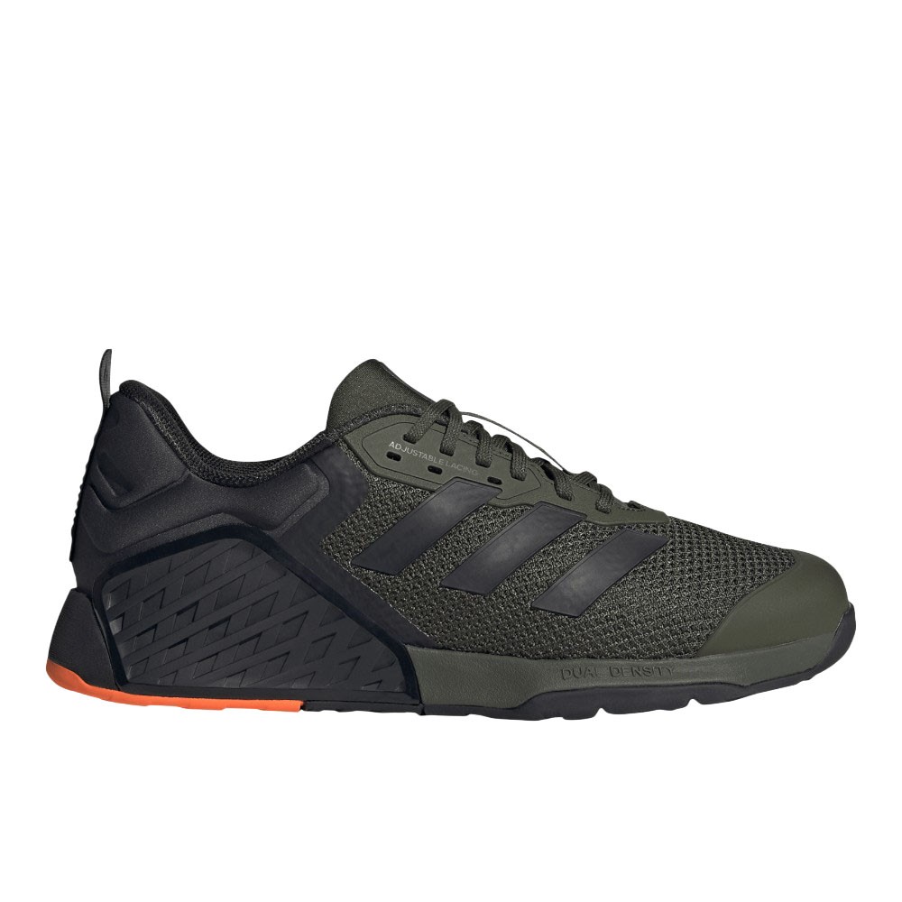 adidas Dropset 3 Training  Mens Green Sneakers Athletic Shoes JR1671