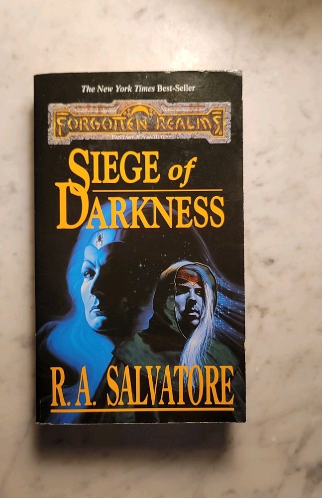 Siege of Darkness by R. A. Salvatore (1995, Trade Paperback)