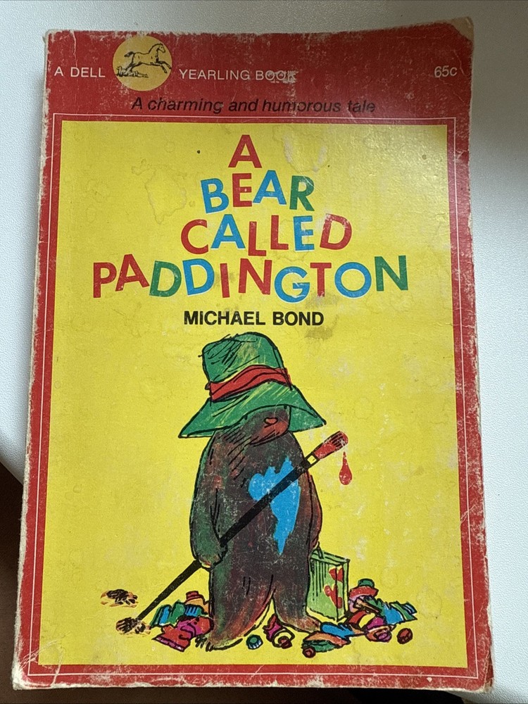 Vintage 1958 A Bear Called Paddington By Michael Bond Paperback Book