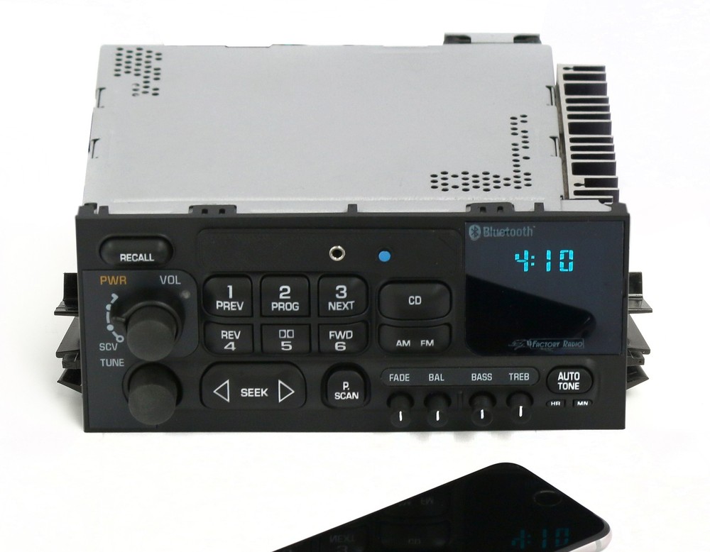 1995-05 Chevy GMC Truck Van Radio AM FM Auxiliary Aux Input Bluetooth Music