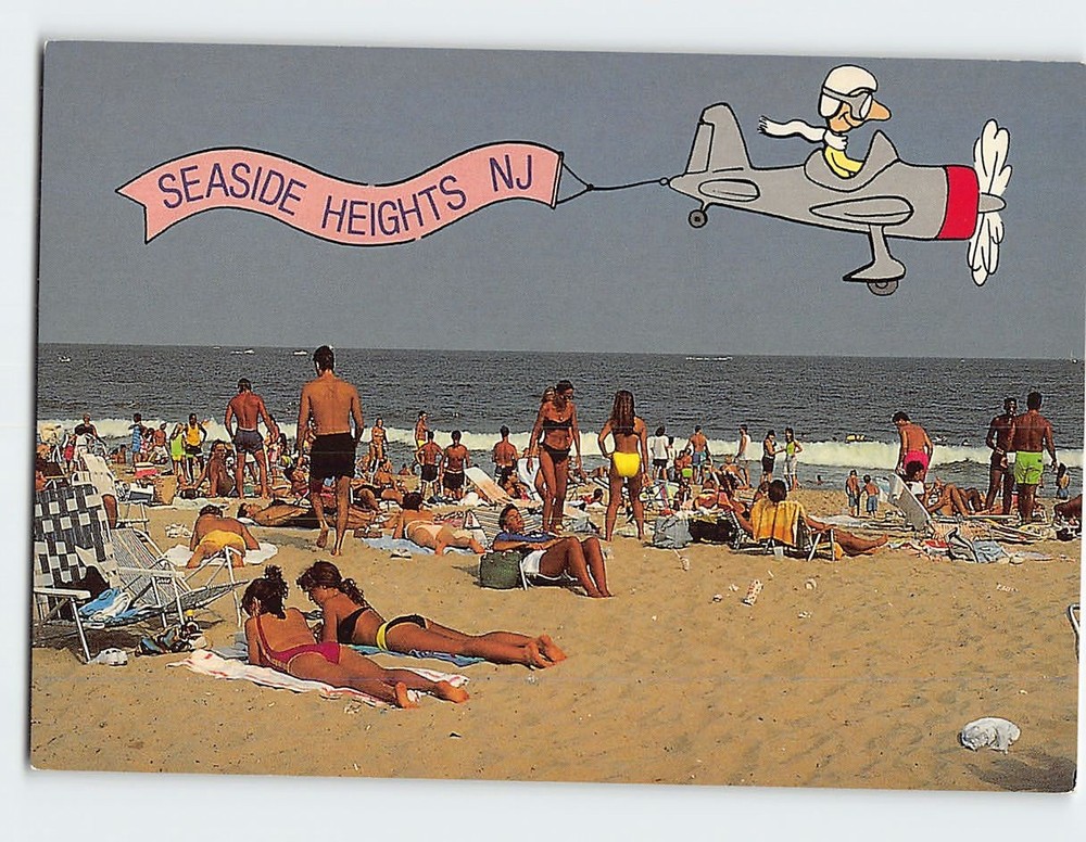 Postcard Sun And Fun At The Beach Seaside Heights New Jersey USA
