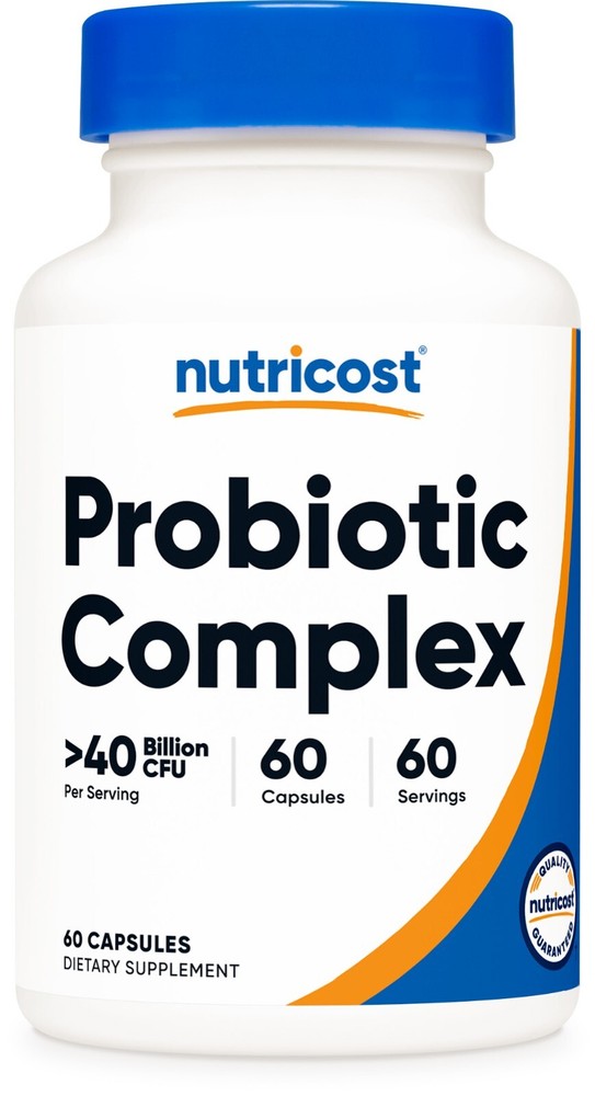 Nutricost Probiotic Complex (40 Billion CFU) (60 Capsules)