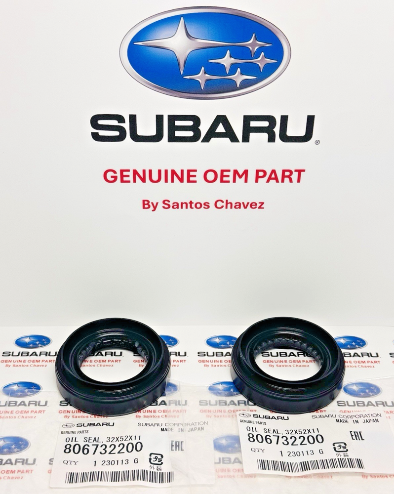 1985-2023 Subaru X2 Rear Axle Seal Kit OEM 806732200 Left Right Pair