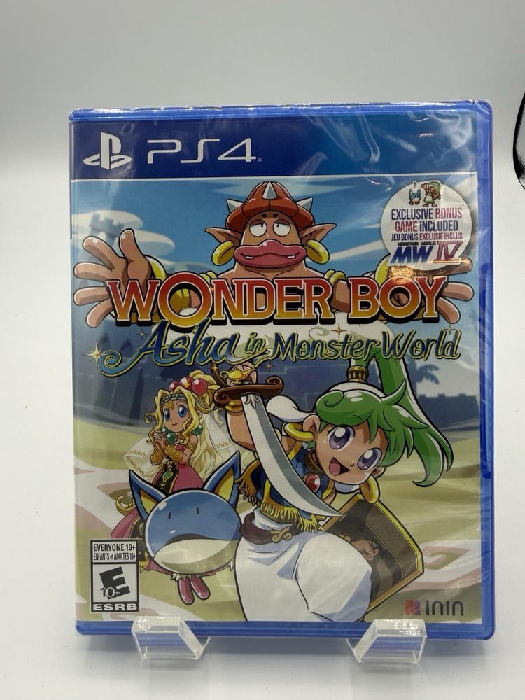 Wonder Boy - Asha in Monster World (Sony PlayStation 4 PS4, 2021) SLG Brand New