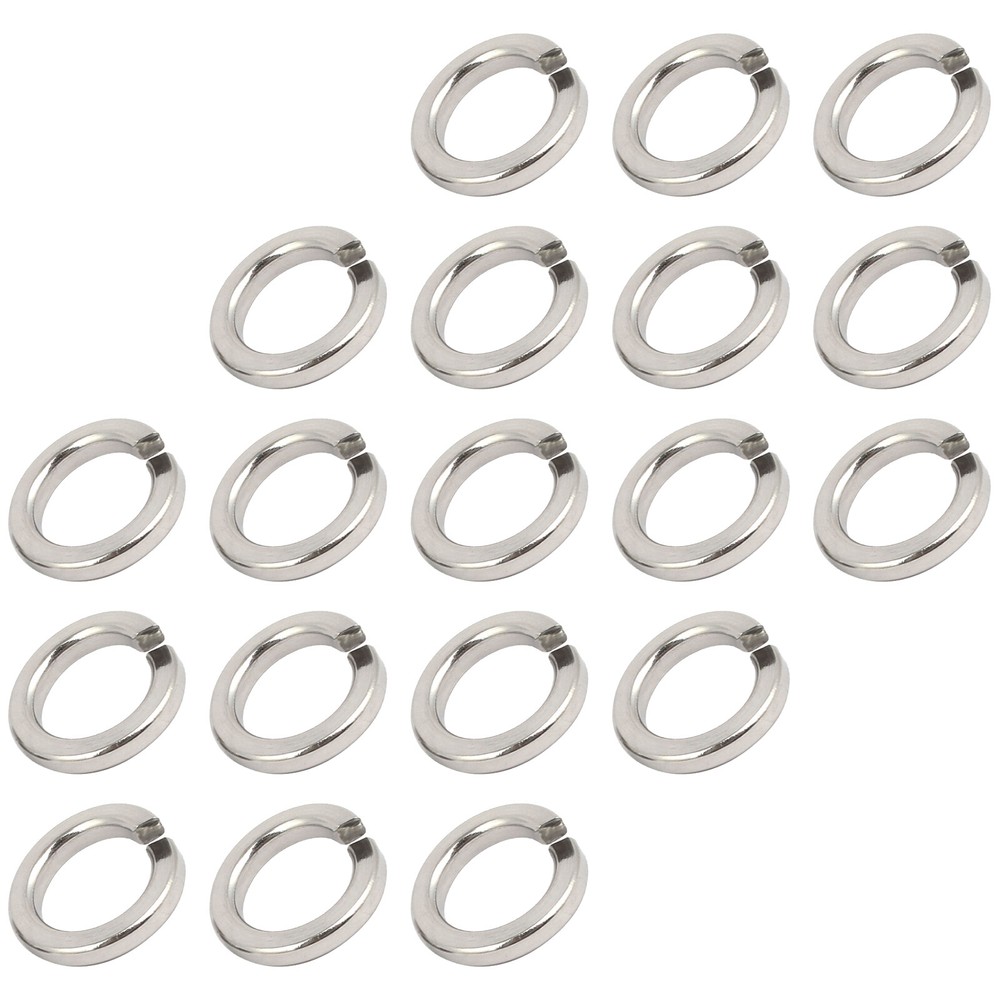 15 x Split Lock Washer M10 304 Stainless Steel Spring Washer Elastic Gasket