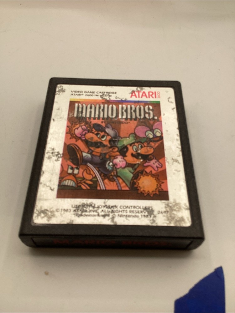 Atari Mario Bros. Atari 2600 1983 Platformer Mario Series TESTED