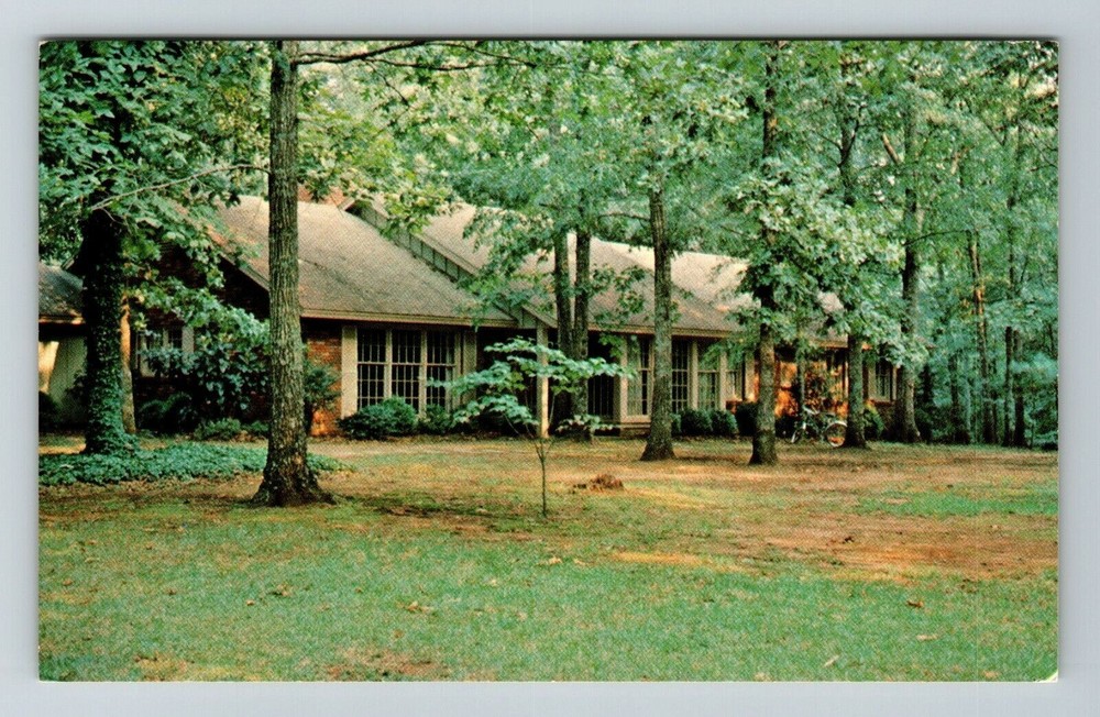 Plains GA-Georgia, Jimmy Carter's Home, Exterior, Vintage Postcard