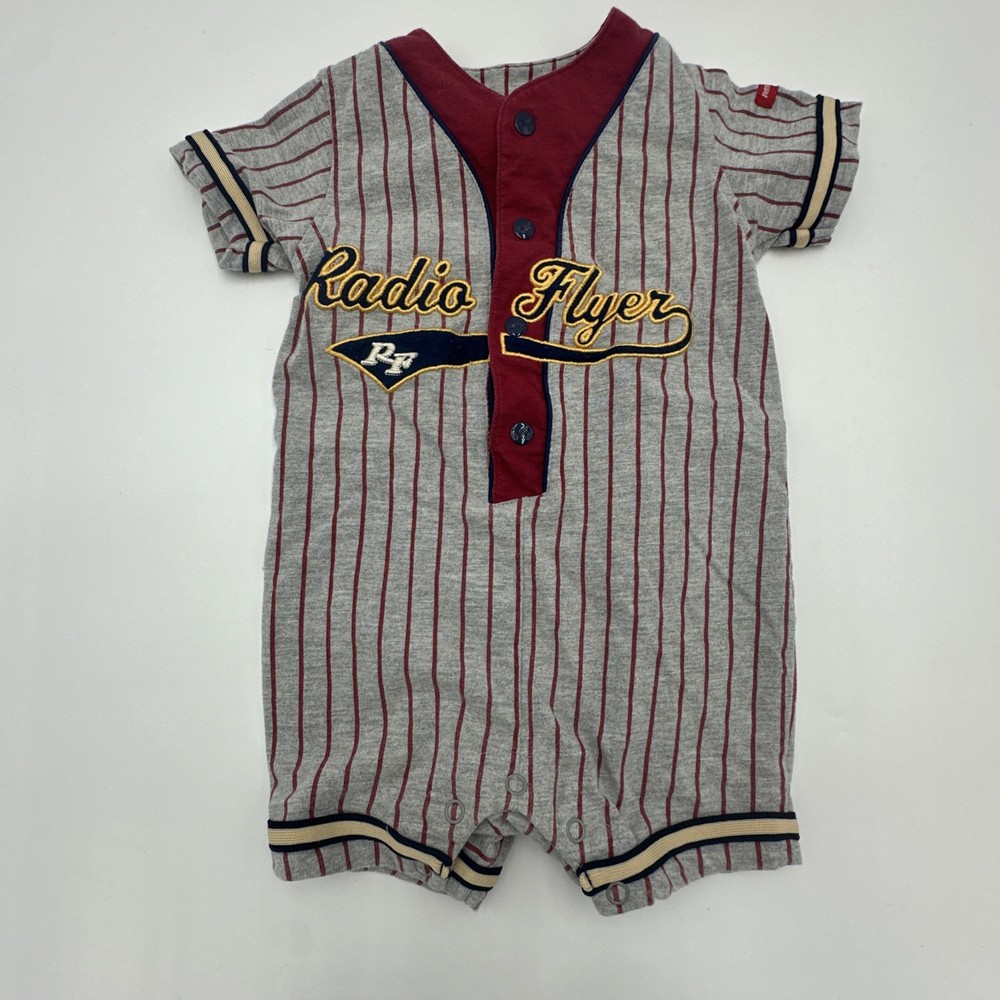 Vintage Radio Flyer Coveralls Size 12 Months