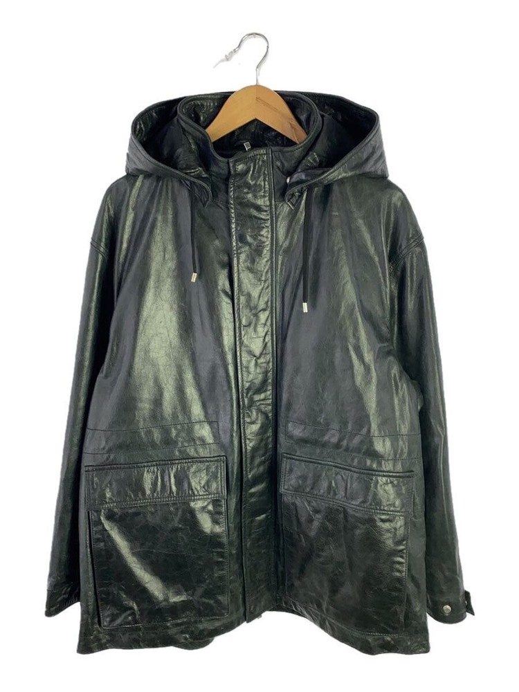 Maison Special Black Leather Blouson Jacket Style 2 Model 11232211208 171