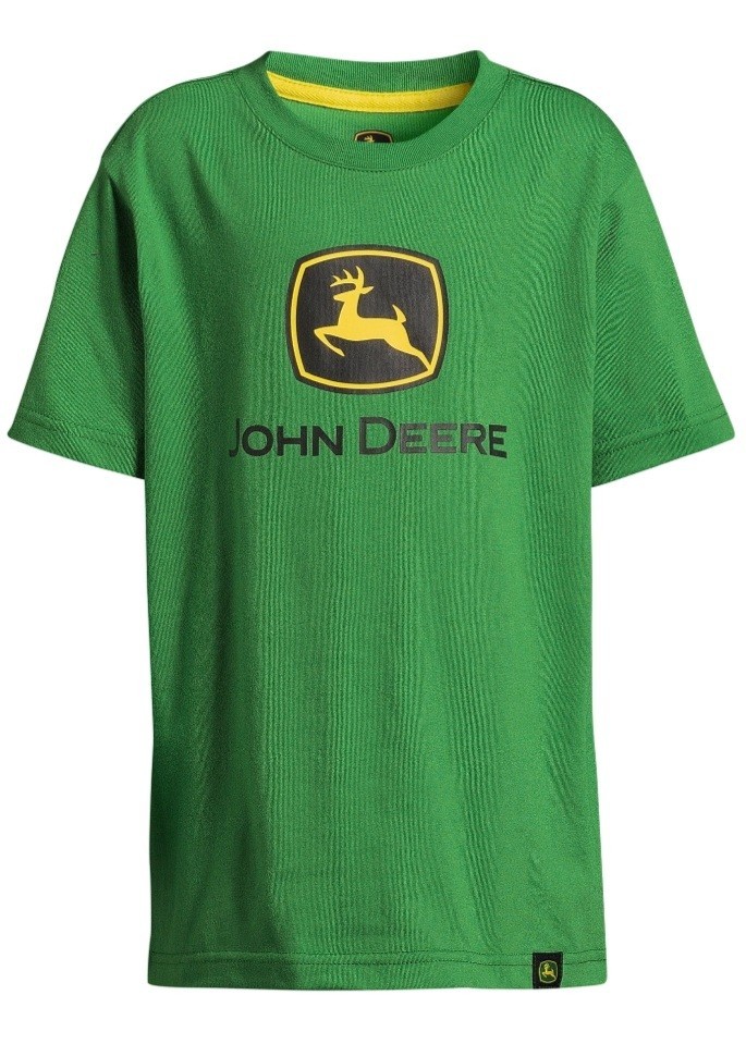 New John Deere Boys Logo Graphic Tshirt Size XXL(18)