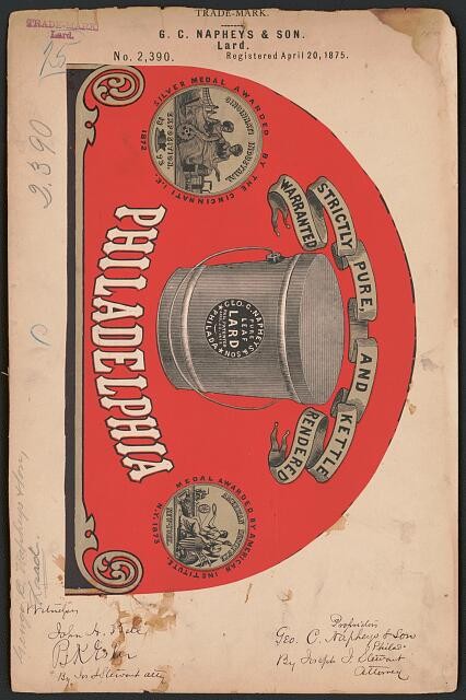 Photo:G. C. Napheys & Son for Pure Leaf brand Lard